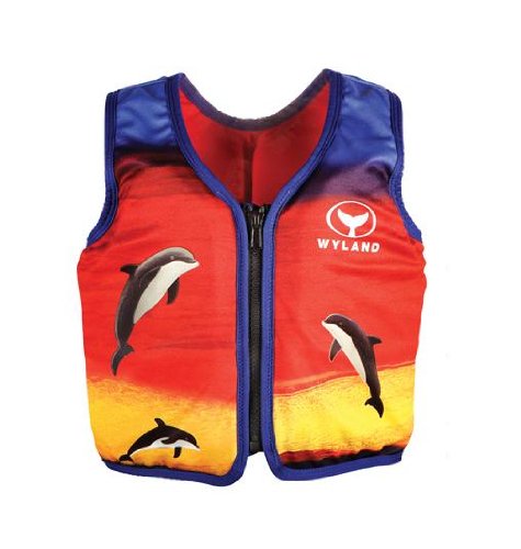 WYLAND Swim Vest - Large - Sunset Red