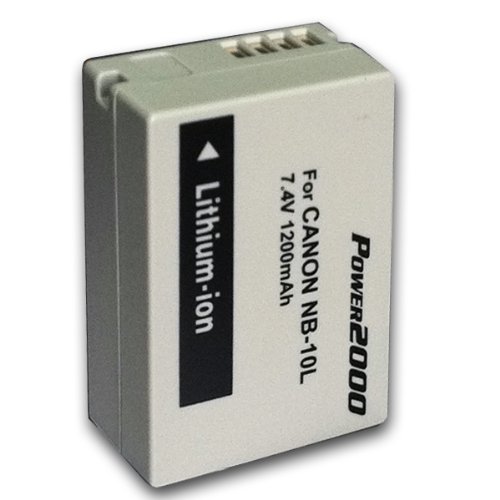 Hi Capacity 1200Mah Lithium Battery Replacement For Canon NB-10L Battery ( For Canon SX40 HS Camera)