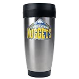 Denver Nuggets NBA Stainless Steel Travel Mug - Primary Logo