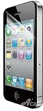 Acase Screen Protector Film Clear (Invisible) for iPhone 4 4S AT&T and Verizon and Sprint (3 Pack Front + 3 Bonus Back Films)