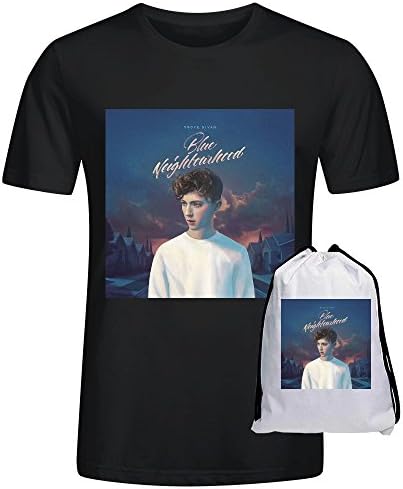Troye Sivan Blue Neighbourhood Men T Shirts Black