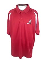Russell Athletic University of Alabama Big & Tall Dri-Power Short Sleeve Coaches Polo