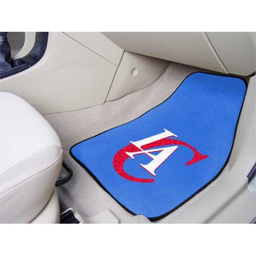 Los Angeles Clippers NBA 2-Piece Printed Carpet Car Mats (18x27")"