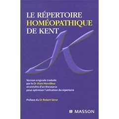 Le Repertoire Homeopathique de Kent