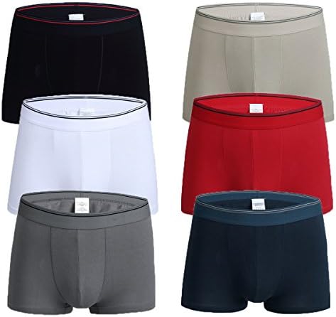 Men's Comfortsoft Extended Sizes Boxer Briefs (Large, 6Pack)