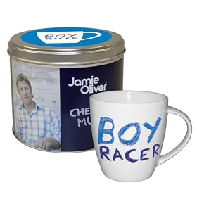 Jamie Oliver - Mug "Boy Racer" - Bo�te en m�tal (Import Grande Bretagne)