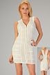 Mesh Knit Zippered Bandage Dress Body Con Bodycon By Wow Couture