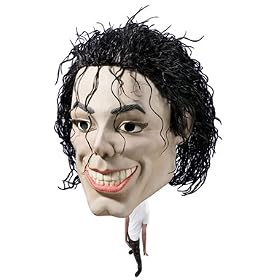 Plastic Man Vinyl Mask (Resembles Michael Jackson)