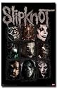 Slipknot (Masks, Grid) Music Poster Print - 24" X 36"