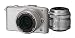 OLYMPUS マイクロ一眼 PEN mini E-PM1 ツインレンズキット シルバー E-PM1 TKIT SLV