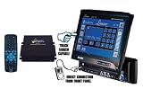 IN-DASH 7 Motorized TFT Touch Screen AM/FM DVD/CD Receiver w/ Bluetooth Connectivity & GPS Guidance