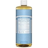 Dr. Bronner's Fair Trade & Organic Castile Liquid Soap - (Baby Unscented, 32 oz)
