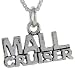 Sterling Silver " Mall Cruiser " 1" (25 mm) wide Talking Charm.
