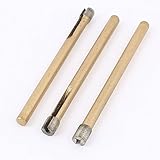 uxcell 大理石ホールソー 金属 ダイヤモンド　コッパートーン 3個入り