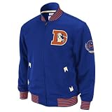 NFL Denver Broncos Mitchell & Ness Champions Track Jacket Throwbacks Mens Small