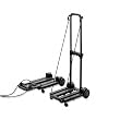 STEBCO : Three-Way Luggage/Dolly Hand Truck Cart, 150lb Cap, 18-3/4 x 10 Platform, Black -:- Sold as 2 Packs of - 1 - / - Total of 2 Each
