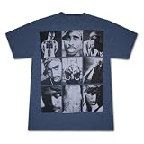 Tupac 2Pac Photos Dark Blue Heather Graphic TShirt
