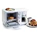 Maxi-Matic EBK-200 Elite Cuisine 3-in-1 Breakfast Station 4-Cup Coffee Maker, White