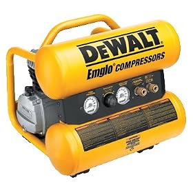 DEWALT D55152 Heavy Duty 15 Amp 2 3/4 Horsepower 4 Gallon Oiled Twin Hot Dog Compressor Sale