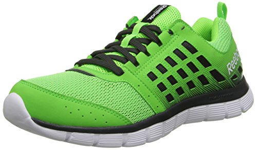 Reebok Men s Reebok Z Dual Ride Running Shoe,Solar Green/Gravel/White,10 M US