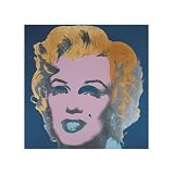 Marilyn, c.1967 (On Peacock Blue, Pink Face) Art Print Art Poster Print by Andy Warhol, 11x14