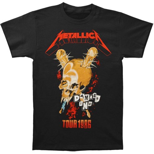 Metallica Men's Tour 86 T-shirt Black