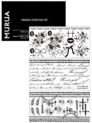 Model B, Transfer Waterproof Tattoo,temporary Skin Art Tattoos Stickers