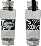 San Antonio Spurs Water Bottle: 24oz Polycarb Water Bottle
