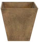 Ivyline Artstone 107847 Pot, Ella Brown, Diameter 25cm, Height 24cm