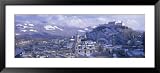 Winter, Salzburg, Austria Places Framed Art Poster Print by Panoramic Images, 51x23