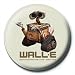 Wall E - Buttons Roach 3D (in 2,5 cm)