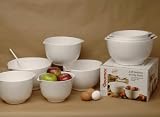 Gourmac Set of 3 Bowls, Gift Boxed 1.5, 2, 2.5, L- Espresso Brown 3600 BR