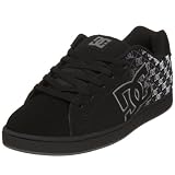 DC Men's Character Skate Shoe,Black/White/Battleship,8.5 M US