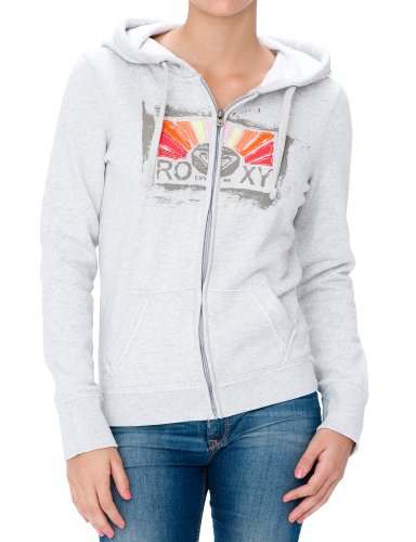Roxy Damen Kapuze Jumpy Jump Zip, light heat grey, 40-42 (M), XMWSW9121 Preisvergleich
