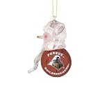 Purdue Boilermakers NCAA Acrylic Basketball Snowman Ornament (2.50)