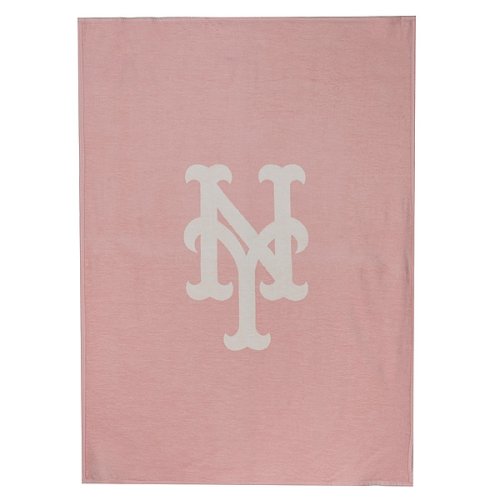 Buy New York Mets Oversized Throw - Pink (60x80) by Biederlack