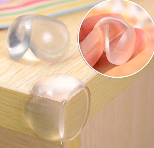 Kriston Nilson® The best Christmas Gift to your Kids 8-pack Premium Clear Corner Guards. Keep Children Safe, For Your Baby Safety,Protect From Injury Around the House