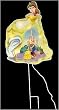 18" Disney Princess Belle In/Outdoor Lighted Christmas Yard Art