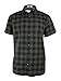 Calvin Klein Sportswear Men's Ombre Check Seersucker Short Sleeve Woven Shirt