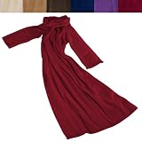 Couverture douillette avec manches Apple Cinnamon (marron) - 180 x 137 cm DIVERSES COULEURS AU CHOIXpar Jago