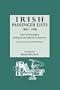 Irish Passenger Lists, 1803-1806 Lists of Passengers Sailing from Ireland to