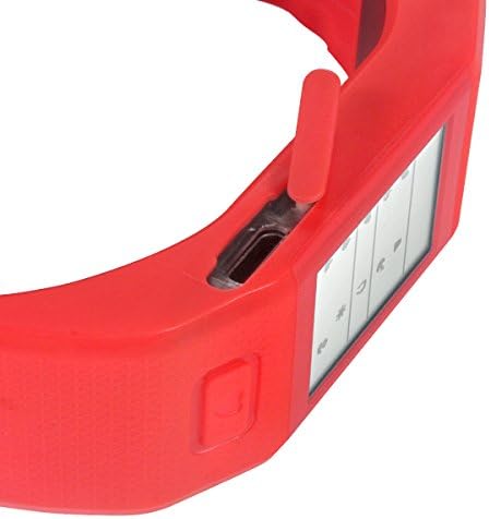 Hesvitband - Best Activity Tracker Watch for Sports, Fitness and Health, Smart Bracelet Tracker, Best Gift for Valentine's Day(Red)