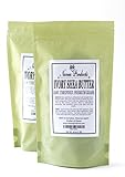Unrefined Ivory Shea Butter 16 Oz (1lb) - Raw, Creamy, Natural, Premium Grade A, Eases Eczema, Psoriasis, Fades Stretch Marks, Gentle on All Skin Types
