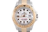 Rolex Ladies 2 Tone Yachtmaster White Dial