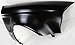 OE Replacement Honda Civic Front Passenger Side Fender Assembly (Partslink Number HO1241143)