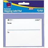 Avery To/From Shipping Label Pad, 40 Labels (45280)