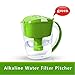 Wellblue Alkaline Mineral Water Ionizer Pitcher 3.5L Pure Healthy Water in Minutes（Green）