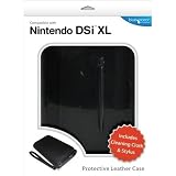 Blue Ocean Accessories Leather Case - Black (Nintendo DSi XL)