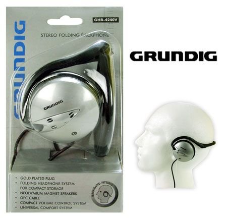 Childrens Toyshop  Electronics : Grundig Folding Headphones with Volume Control