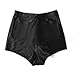 iloveSIA Women's Sexy Shorts Hot Pants High Waist Black Size S